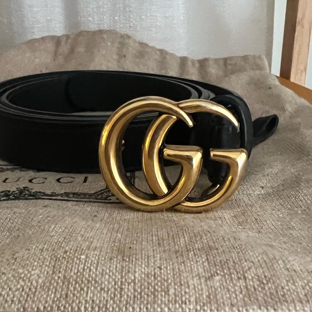 Gucci Belt (thin GG)